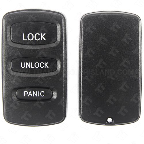 Mitsubishi Keyless Entry Remote Shell with Buttons 3B Transponder