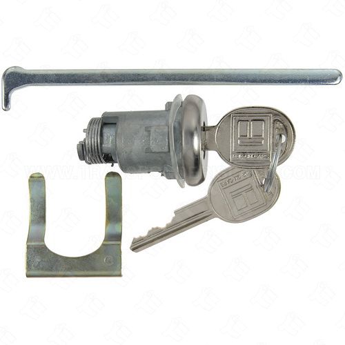 Lockcraft 1965 1994 GM Trunk Lock Coded Chrome Finish TL1575