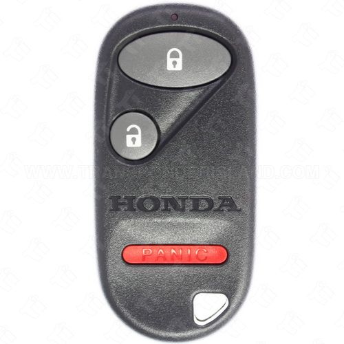 Pair Of 433MHz Keyless Entry Remotes For 2001-2005 Honda Civic & Pilot - 3 Button