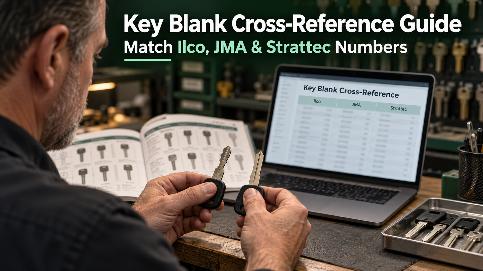 Automotive Key Blank Cross-Reference