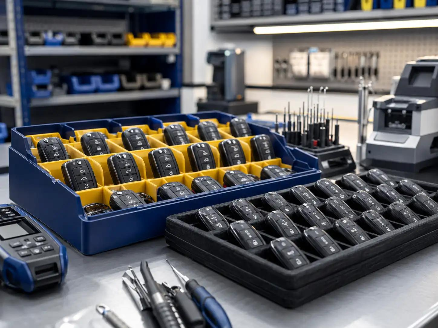 Automotive Locksmith Car Key Inventory