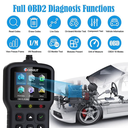 CGSULIT SC301 OBD2 EOBD Scanner Code Reader Engine Light Tester For Smog Check