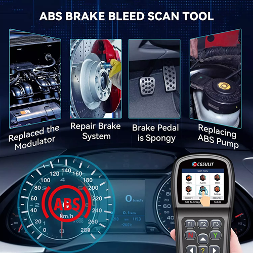 CGSULIT SC630 OBD2 Diagnostic Scanner ABS SRS SAS ESP Reset