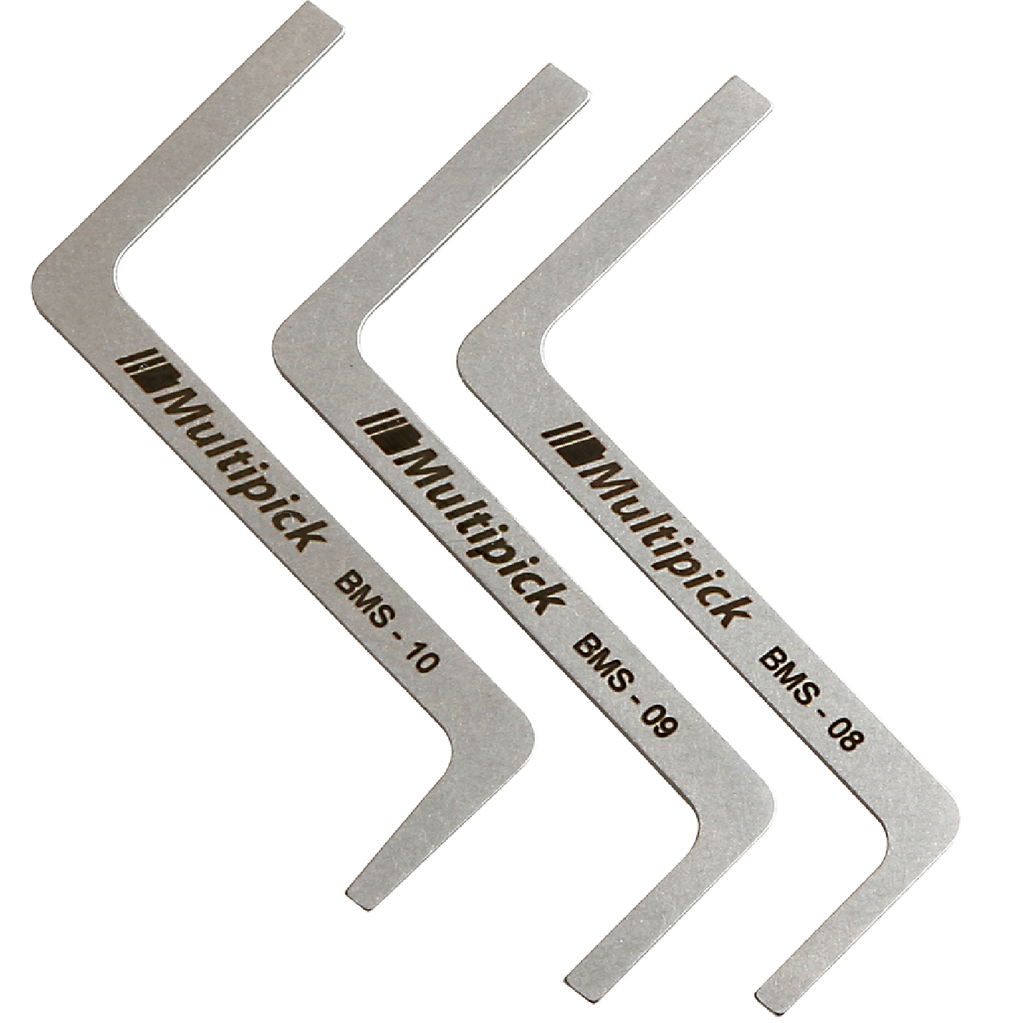 MultiPick Dimple Pin Tension Wrench Set - 3 Pieces