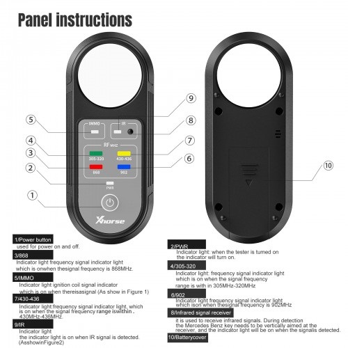 Xhorse Frequency Tester V2 - XDRT20