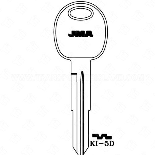 JMA Kia 8 Cut Key Blank KI-5D KK6