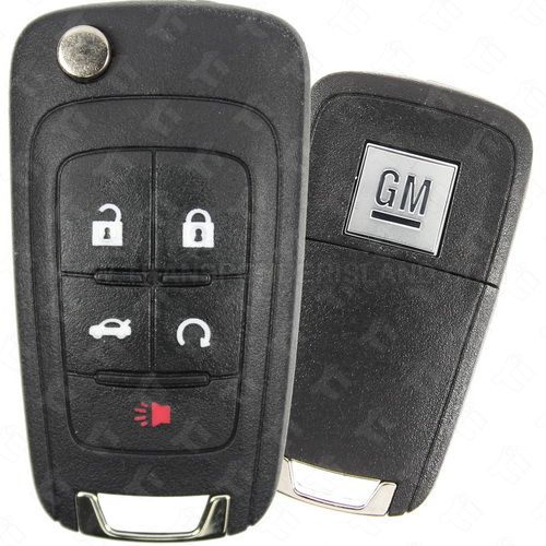 Strattec 2010 - 2022 GM Remote Flip Key - 5B Trunk / Starter - 5913397