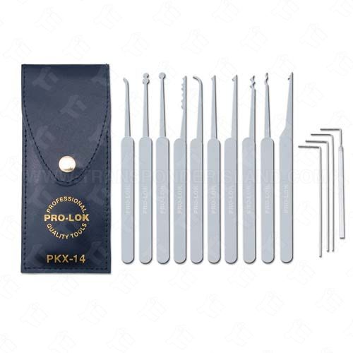 Pro-Lok 14 pc Pickset and Case PKX-14