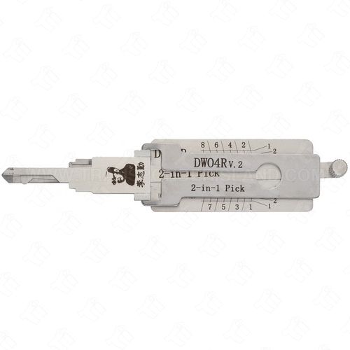 Original Lishi GM 2 In 1 Pick And Decoder DW04R/DW05R