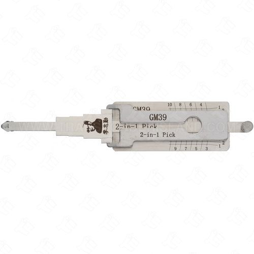 Original Lishi GM 2 In 1 Pick and Decoder GM39 PK3 B102 B86 B89