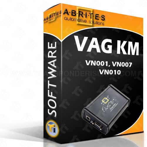 ABRITES AVDI VAG Km Special Functions Set for VAG Mileage Recalibration VN001, VN007, VN010