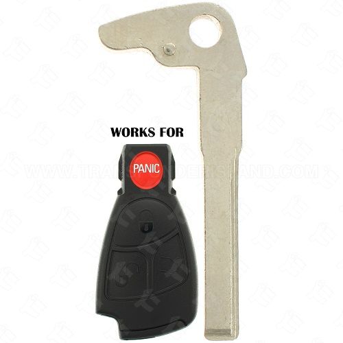 Mercedes Old Style Aftermarket Emergency Key