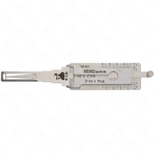 Original Lishi BMW 2 Track 2-In-1 Pick and Decoder Single Lift HU92