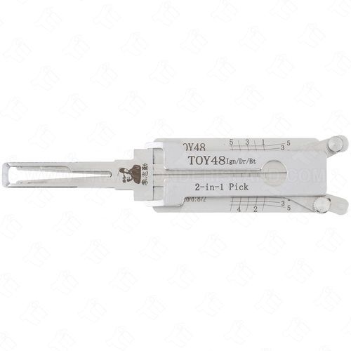 Original Lishi Lexus 4 Track Short Blade 2-In-1 Pick and Decoder TOY48