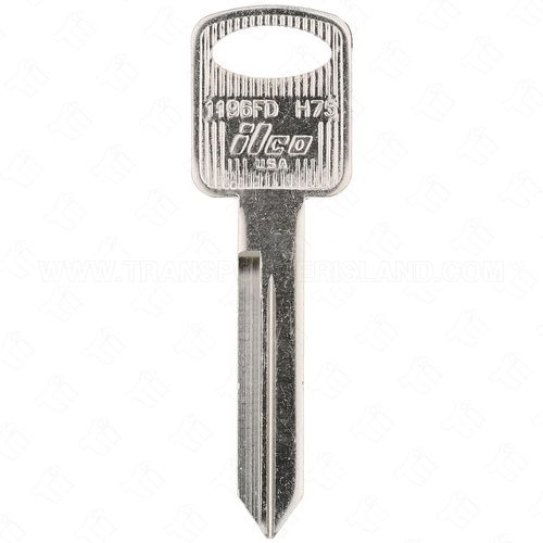 ILCO 1196FD - H75 Ford 8 Cut Key Blank