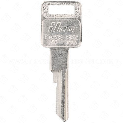 ILCO P1098AV - B62 GM Single Sided 6 Cut Key Blank