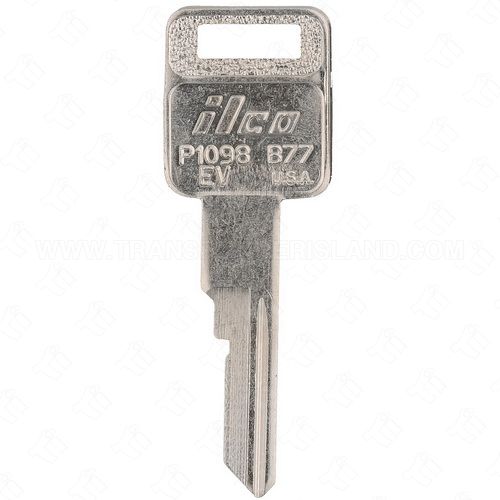 ILCO P1098EV - B77 GM Single Sided 6 Cut Key Blank