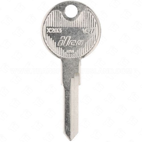 ILCO X203 - V37 Volkswagen 10 Cut Key Blank