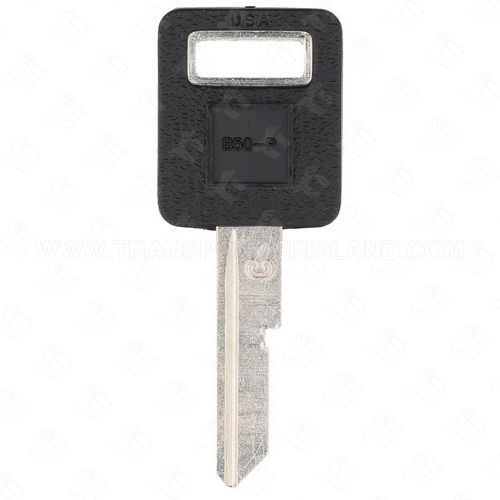 ILCO B50-P GM Single Sided 6 Cut Key Blank C Stamp Plastic Head