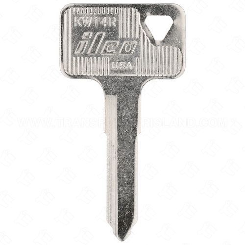 ILCO KW14R Kawasaki Motorcycle Key Blank