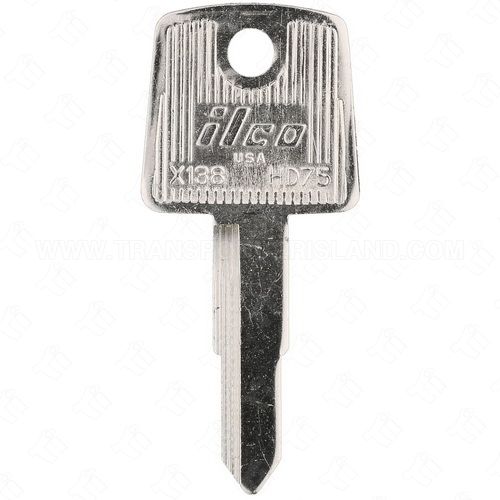 ILCO X138 - HD75 Suzuki  Motorcycle Key Blank