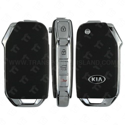 2021 - 2022 Kia Sportage Remote Flip Key 4B Hatch - TQ8-RKE-4F42 - 433 MHz - KK10 95430-D9410