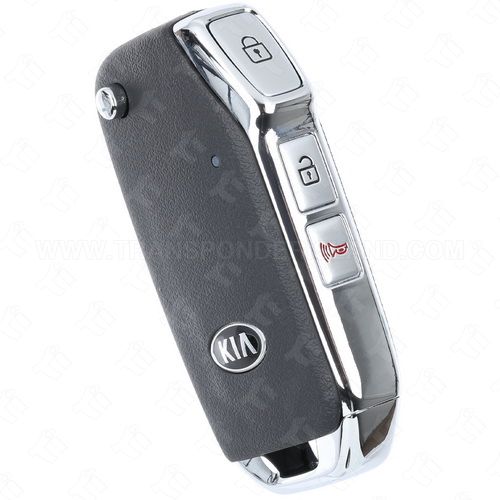 2021 - 2023 Kia Seltos Remote Flip Key 3B - NYOSYEK4TX1907 - SP2-3BT-TP with Transponder 95430-Q5500