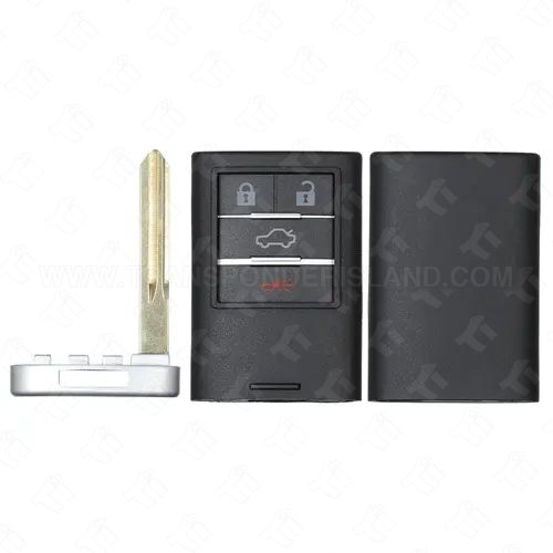2008 - 2013 M3N5WY7777A Smart Key Shell 4B Trunk - with Standard Emergency Key