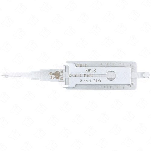 Original Lishi Kawasaki Motorcycle 2-In-1 Pick and Decoder KW18