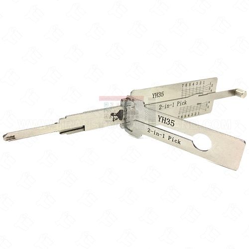 Original Lishi Yamaha Motorcycle 2-In-1 Pick and Decoder YH35