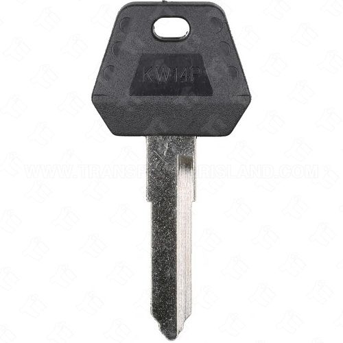 ILCO KW14-P Kawasaki Motorcycle Key Blank Plastic Head