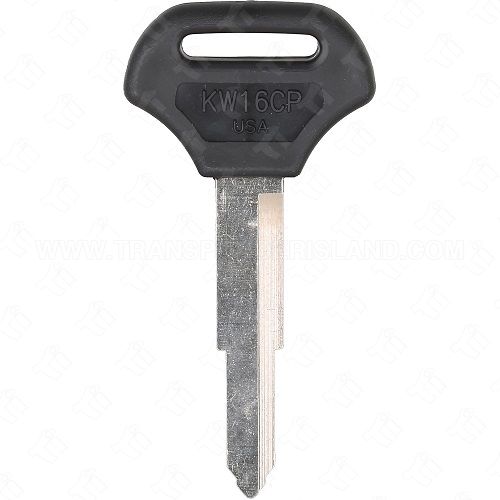 ILCO KW16C-P Kawasaki Motorcycle Key Blank Plastic Head