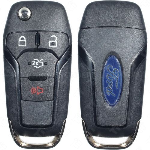 Strattec 2013 - 2022 Ford Fusion High Security Remote Head Flip Key 4B Trunk  - 5924003 - N5F-A08TAA