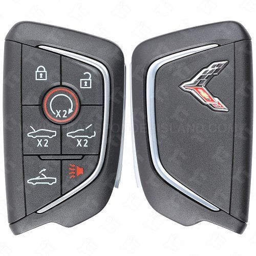 2020 - 2024 Chevrolet Corvette C8 Smart Key 7B- YG0G20TB1 - Chrome Logo 13538852