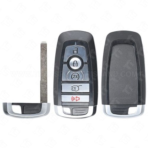 2018 - 2025 Ford Smart Key Shell Case 5B Hatch / Starter with Emergency Key