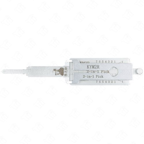 Original Lishi KYMCO Motorcycle and Scooter 2-In-1 Pick and Decoder KYM2R-AG