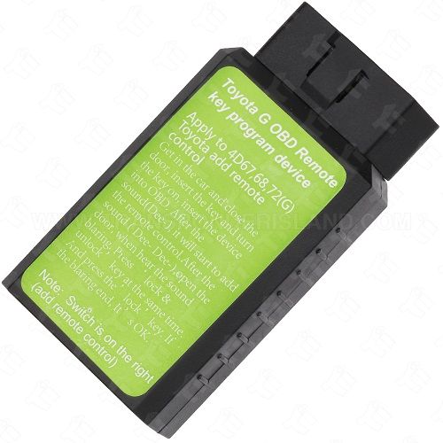 Green Programming Dongle For Toyota Including G and H Keys (ADD KEY ONLY)
