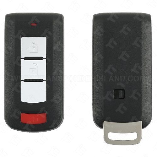 2018 - 2023 Mitsubishi Outlander Mirage Smart Key Shell 3B for OUC644M-KEY-N, OUC744M-KEY-N