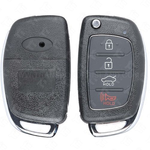 2015 - 2017 Hyundai Sonata Remote Flip Key Shell 4B Trunk for TQ8-RKE-4F16 LXP90