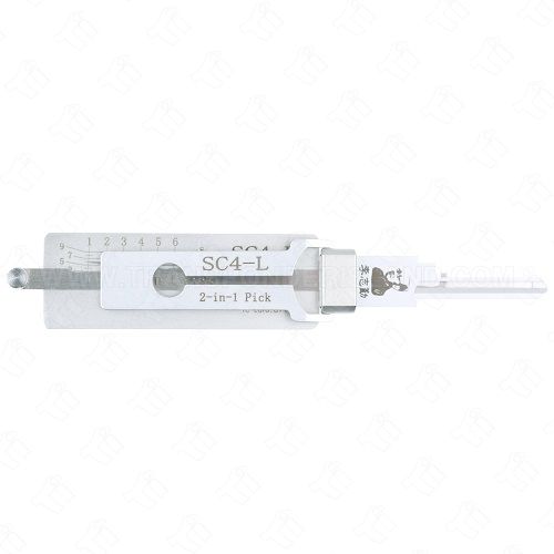 Original Lishi SC4-L Schlage 2-In-1 Left Hand Pick and Decoder USA ONLY