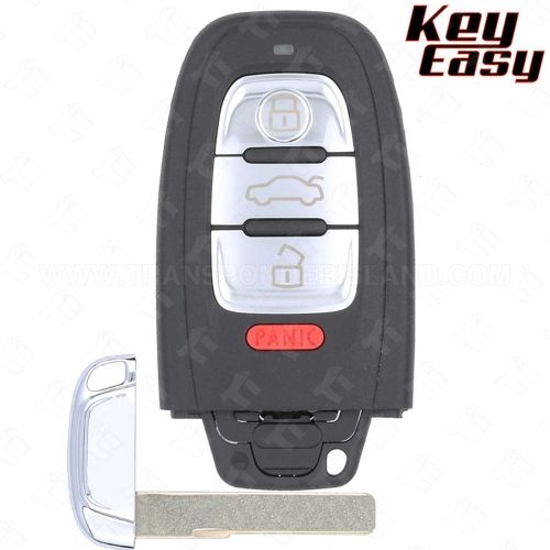 2008 - 2016 Audi Remote Key W/O Comfort Access- IYZFBSB802 - Aftermarket
