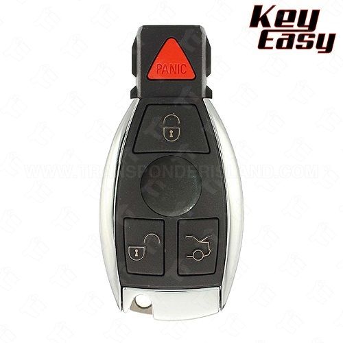 2005 - 2014 Mercedes-Benz Fobik Key NO LOGO - AFTERMARKET