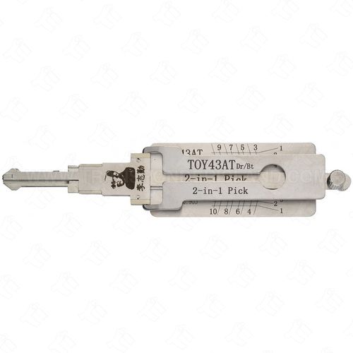Original Lishi Toyota 10 Cut 2-In-1 Pick and Decoder TOY43AT