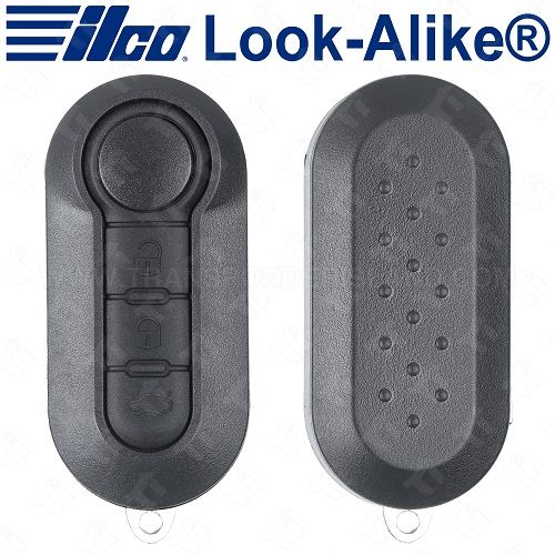 Ilco Fiat Ram Remote Flip Key Delphi - Replaces LTQF12AM433TX - FLIP-FIAT-3B1