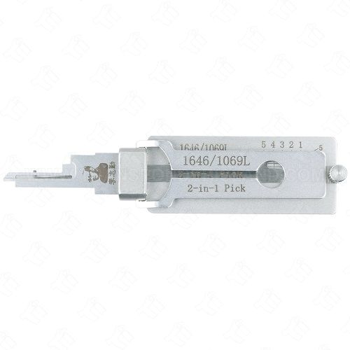 Original Lishi National CompX Mailbox C9200 / C8700 / 1646 / 1069L 2-In-1 Pick and Decoder - AG