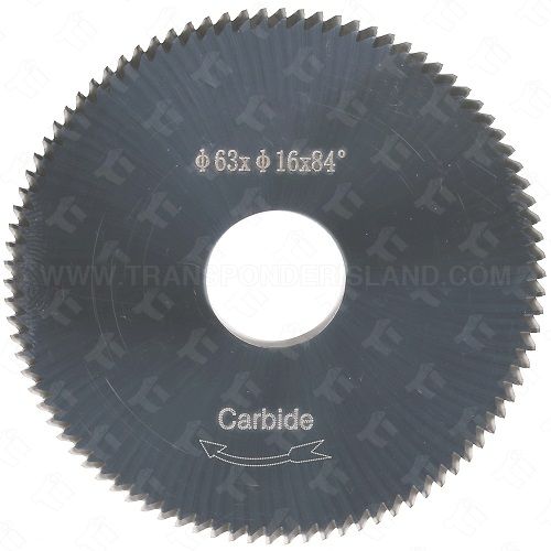 Aftermarket Replacement Carbide Cutter 63x16x84D
