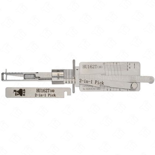 Original Lishi 2017 Volkswagen Audi 2-In-1 Pick and Decoder HU162T 10 Cut - NEW GENERATION