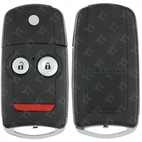 Acura Flip Key Shell with 46 Chip - 3B