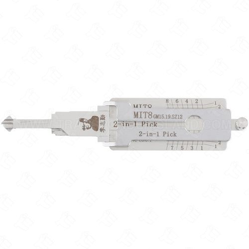Original Lishi Mitsubishi MIT8 2-In-1 Pick and Decoder
