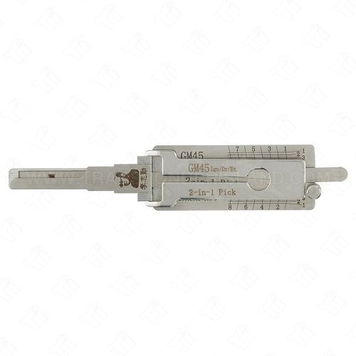 Original Lishi 2-In-1 Pick and Decoder Pontiac G8 High Security GM45